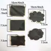 Artesanías de Madera Decoración del Hogar Pizarrón Pequeño Adornos Pequeños Creativos Tablero de Mensajes Tablero de Dibujo Jardinería Arreglo Floral Juguetes