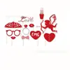 Accesorios para Fotos de San Valentín para Parejas, Fiesta de Propuesta de Matrimonio, Máscaras Divertidas, Diseño de Fondo para Fotos