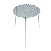 Soporte para parrilla soporte para macetas estante redondo picnic desmontaje soporte para fogata exterior soporte para macetas soporte para barbacoa estante de almacenamiento