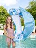 Venda Direta de Fábrica Cadeira Flutuante Inflável para Água Reclinável em U para Adultos Toldo Removível Boia Linha Flutuante Cama Flutuante de Água de Verão