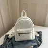 Mochila de moda con estampado de letras para estudiantes universitarios, Nueva mochila escolar de lona de gran capacidad para mujer, Otoño 2026