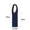 Ventas Directas de Fábrica Cubierta para Taza de Material de Buceo de Color Puro con Asa Estampada Cubierta para Taza Termo Simple Ultragruesa Portátil Bolsa para Taza/Olla de Agua