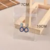 Bolsa de Plástico Perforada con Cierre Ziplock para Pulsera, Packaging de Amuletos, Sello de Plástico Perforado Sellado Transparente, Bolsa de Almacenamiento para Joyería