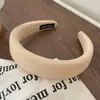 Faixa de Cabelo com Cabeça de Esponja Alta Celebridade da Internet 2025 Novo Grampo de Cabelo para Lavar o Rosto Feminino Outono e Inverno Faixa de Cabelo de Alta Qualidade com Pressão