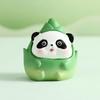 Panda de Dibujos Animados Lele Disfraz Decoración Decoraciones Creativas para Escritorio de Oficina Decoraciones para la Consola del Coche Pequeños Regalos