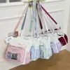 Bolso Cruzado para Estudiante de Secundaria Gato Estrella, Gran Capacidad, Ligero, Bolso Cruzado Dulce para Niña, Lindo Bolso Escolar para Clases y Tutorías