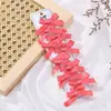 AliExpress Fita Nova Multicolorida 4,5cm terno Laço Mini Presilha Pequena Cabelo Menina Clipe Lateral Cabelo 4278