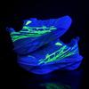 Heartbeat 9ª Generación Nuevas Zapatillas Deportivas para Correr con Absorción de Impactos Malla Doble Engrosada Fluorescentes Modelo Familiar Realmente Explosivas Suela Suave Deportivas Placa de Carbono Casual
