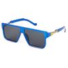 Gafas de Sol Retro para Niños con Montura Cuadrada de Moda Genial Gafas de Sol de Alta Gama para Exteriores Anti-UV 131 Rt091