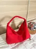 Bolso de lona lavado estilo casual para mujer, bolso cruzado de gran capacidad, bolso de hombro artístico para jóvenes, bolso tote japonés y coreano al por mayor