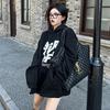 Suéter com Capuz Feminino Transfronteiriço Amazon AliExpress Novo Primavera Outono Inverno Estilo Europeu e Americano Moda de Rua Suéter Top