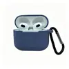 Funda Protectora Apple AirPods 3 Apple Tercera Generación Funda Protectora de Silicona Funda para Auriculares Inalámbricos Funda Líquida de Una Pieza
