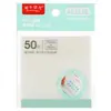 50 Hojas de Notas Adhesivas Transparentes Esmeriladas Tiras Adhesivas de Color Fluorescente para Mascotas Notas Adhesivas para Estudiantes Papel Adhesivo Notas Adhesivas Reutilizables Notas de Memo
