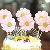 Decoración para hornear pasteles con polvo de oro de color frío Flor de estrella Multi-Amor Tarjeta de papel Enchufe