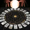 Mantel de Tarot Tela Esterilla Tarjeta de Tarot Fase Lunar Sol Árbol de la Vida Mantel de Terciopelo