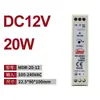 Fonte de alimentação chaveada tipo trilho SDR/NDR/EDR fonte de alimentação chaveada 150W75W120W12V24v fonte de alimentação DC