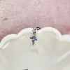 Novo Estilo Flor de Trevo de Quatro Folhas Pingente com Franja Gota d'Água Stud de Osso da Orelha em Aço Titânio Médico 316L Brincos Versáteis Mais Vendidos