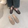Sandálias Slip-On Não Absorventes 2025 Novas Antiodor Populares para Escritório Celebridade da Internet Praia Chinelos de Aparência Elegante