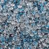 2x Contas de vidro tipo disco voador 4mm planas brilhantes pequenas contas de arroz feitas à mão DIY acessórios para pulseira colar contas soltas