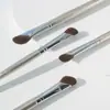 Guo Xiaoniu Oro Rosa 326 Forma de Hoz Angulada Pincel para Sombras Pincel para Contorno Pelo Animal Angulado Pincel de Maquillaje para Sombras Pincel para Base