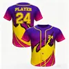 Uniformes Escolares para Clubes de Empresas Transfronterizas, Uniformes de Béisbol, Uniformes de Sóftbol, Hechos a Medida, Secado Rápido, Transpirables, Que Absorben la Humedad