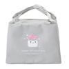 Bolsa Térmica para Marmita em Promoção, Bolsa Térmica Portátil Bento, Bolsa de Piquenique em Tecido Oxford para Manter Fresco, Bolsa Térmica Espessa com Folha de Alumínio de Desenho Animado