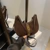 Bolso de gran capacidad para la axila para mujer 2026 Otoño e Invierno Nueva Moda Bolso de hombro versátil Bolso tipo empanada de alta gama Bolso cruzado