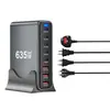Cargador Pd de Nitruro de Galio de 670W Adaptador de Escritorio Multifuncional de 635W Nuevo Cargador Pd Transfronterizo de 530W