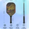 Rackets de Pickleball de Fibra de Carbono T700 al por mayor transfronterizos, Grado de Competición, Racket de Pickleball Competitivo, Personalizado de Fábrica Pickleball