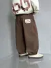Pantalones de Primavera para Niños 1461 Pantalones Rectos Elegantes para Niños Pantalones Casuales Estilo Coreano para Bebés Nuevos Pantalones Largos Finos de Primavera
