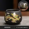 Tetera de Arena Púrpura Termocromática Olla Xishi Fengming Juego de Té Kung Fu Tetera Doméstica Olla Longfeng Fabricante de Té No Caliente