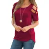 Toda a Coleção Está Disponível para Compra. Camiseta Feminina Casual Soltinha, Manga Curta, Gola Redonda e Decote Ombro a Ombro, Estilo Europeu e Americano