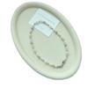 Colar Zhengyuan Shijia Ponto Pérola Diamante Nariz de Porco Personalidade Feminina Sentido Avançado Luxo Leve Elegante Nicho Corrente de Lã