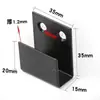 Estante de exhibición de azulejos ranura gancho tablero perforado pegboard ranura para tarjetas gancho para colgar en la pared gancho superior central inferior gran cantidad en stock