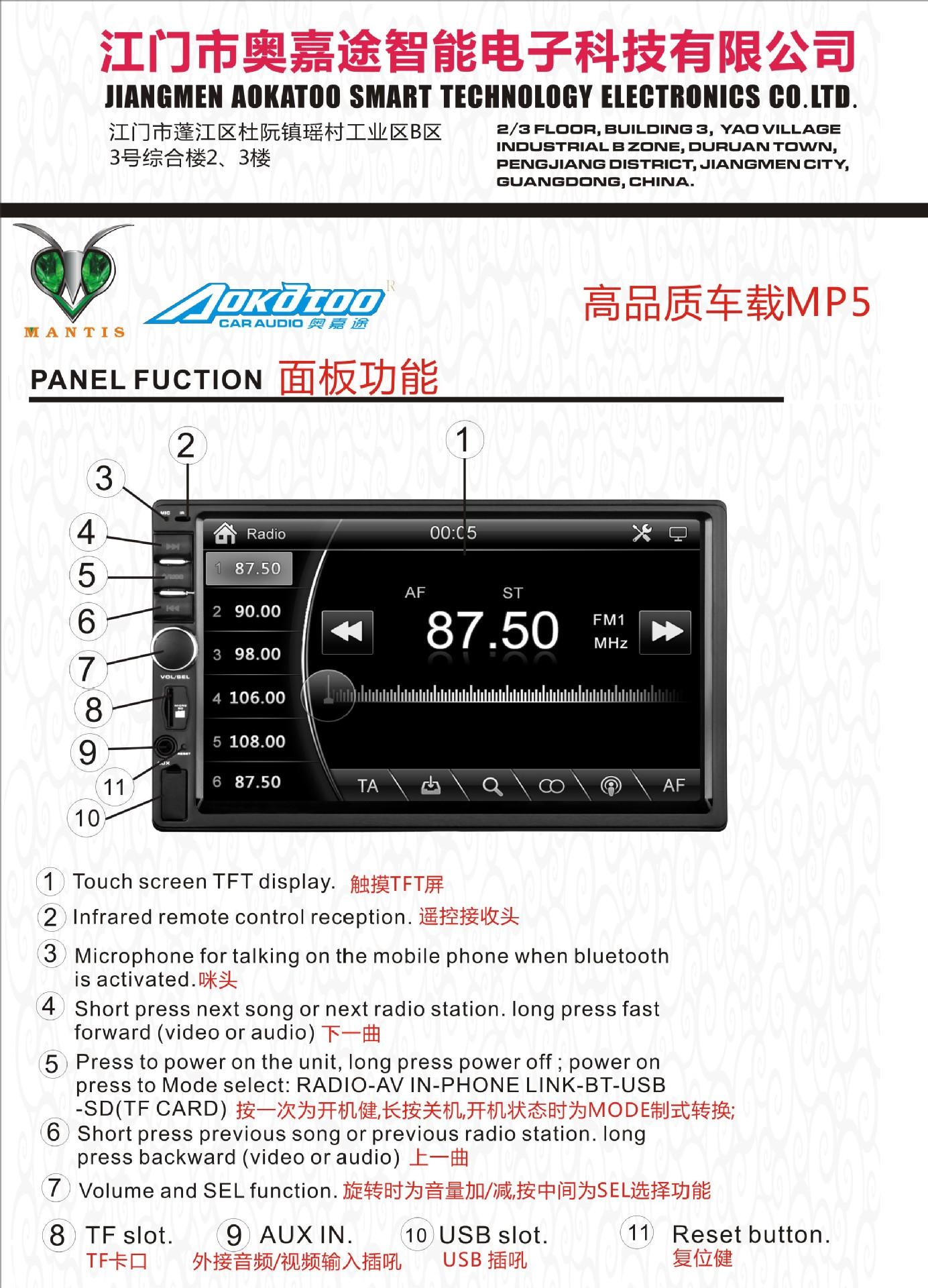 产品目录 （MP5)6