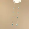 Campo de Musgo de Cardamomo_Aretes de Borla de Gota de Agua Verde Fresca y Refrescante para Mujer 2026 Nuevo Artículo Caliente Aretes de Botón Accesorios de Aretes Súper Hermosos-