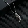 Collar de Acero de Titanio para Hombre, Colgante de Letra de Moda Hip-Hop, Cadena para Suéter Estilo Coreano, Collar Largo Estilo Lujo Ligero, Venta al por Mayor de Joyería