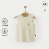Camiseta de Verano de Algodón Puro Clase A Ropa de Bebé Chaleco sin Mangas para Bebé Top Calado con Apertura en el Hombro Camisa para Niños