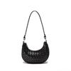 Textura de Alta Gama Primavera y Verano 2025 Nuevo Diseño de Nicho Moda Bolso de Hombro Único de Cuero Suave Tejido Bolso de Hombro Único Trendy para Mujer