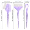 Herramientas de Barbería Cepillo para Teñir el Cabello Cepillo Doble Cara para Teñir el Cabello Cepillo de Aceite Suave para el Cuidado del Cabello Bol para Aceite de Peluquería