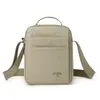 Bolso cruzado pequeño para hombre, multicapa, adecuado para actividades al aire libre, ciclismo, ligero, mini bolsa de tela, mochila pequeña, bolsa para teléfono
