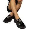 Comercio Electrónico Transfronterizo Tallas Grandes Otoño 2026 Nuevos Mocasines Mujer Suela Gruesa Casual Slip-ons Mujer Fácil de Poner/Quitar Antideslizante