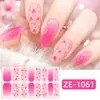 Fábrica Zhengxiang Personalizado ODM Folha de Bordo Verde Película de Esmalte para Unhas Adesivos de Nail Art Gradiente Adesivos Frescos para Unhas OEM