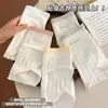 Roupa íntima de Menina Estudante Doce Cintura Média Grau A Antibacteriana Algodão Bebê Grau A Forro 100% Algodão Respirável e Confortável Calcinha Feminina