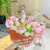 Flores Artificiales de Tulipán, Decoraciones de Flores Artificiales, Decoraciones de Flores de Mesa para Sala de Estar de Alta Gama, Decoraciones de Flores Secas, Arreglos Florales, Ramilletes de Mano