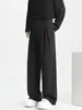 Otoño Invierno Streetwear Americano para Hombre de Moda Holgados Rectos Casuales Pantalones de Guadaña Marca de Moda Retro Pantalones de Traje de Longitud de Piso
