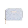 Porta-cartões sanfonado em formato de laço de tela cheia~Estilo coreano INS carteira feminina simples e elegante porta-cartões carteira de grande capacidade comércio exterior