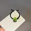 Combinación de accesorios para el cabello navideños, dulce niña, cuerda de pelo negro, horquilla de dibujos animados, estudiante, lindo flequillo, clip, tocado
