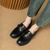 Zapatos Planos de Borrego con Camelia, Suela Suave, Estilo Nuevo Primavera 2026 para Mujer, Zapatos Planos Casuales de Moda, Zapatos Pequeños de Piel sin Cordones