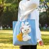 Bolso Bandolera Transportín para Gatos, Bolso de Hombro Ajustable de Gran Capacidad, Bolso Tote para Gatos, Bolsa de Viaje Portátil para Mascotas